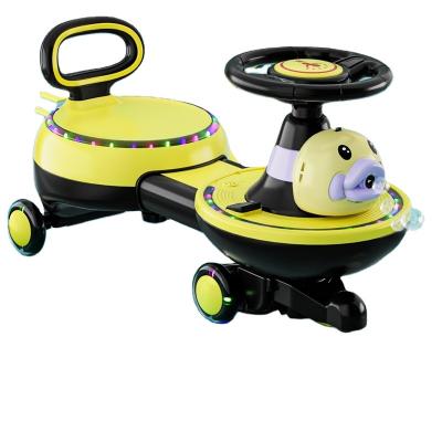 China 4 Wheel Baby Stirring Wheel Baby Toy Car /multifunctional Twist Car Child Toys/Scooter Ride On Swing Car Children Play for sale