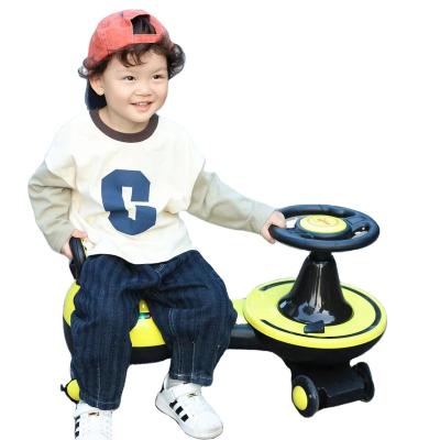 China 1-3 Years Universal Stretchy Baby Wheel Car with Light and Music Ride On Car Toy Baby Swing Cars for sale