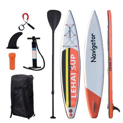 China Material Is Durable 2022 Hot Sale New Color Inflatable Rack Up SUP Paddle Boards Surfboard Surf Racing SUP for sale