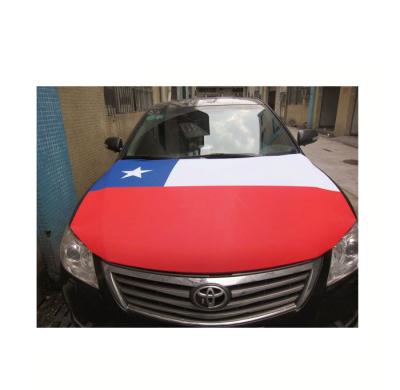 China Custom Printing Sports And Games Car Hood Cover Flag Car Engine Cover Flag for sale