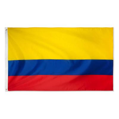 China Advertising Hot Sale Custom Printed 3 x 5 Polyester Colombia Flag National Country Flag for sale