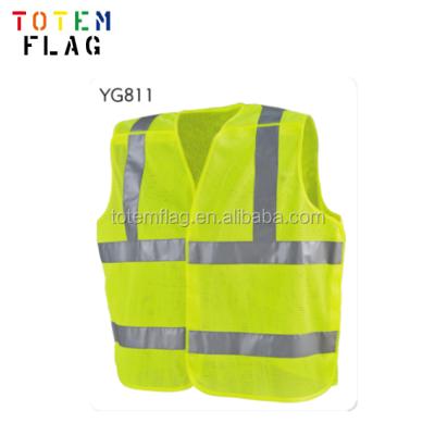 China Fluorescent Water Proof Safety Mesh Protective Vest Conforms To ANSI/ISEA Class2 for sale