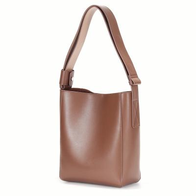 China Luxury High Quality Genuine Leather Shoulder Bags 100% Lady Custom Logo Fashion Bags For Women for sale