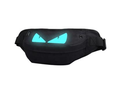 China Hot Selling Water Proof Outdoor Sports Waterproof Luminous Customize Running Phone Holder Waistbag for sale