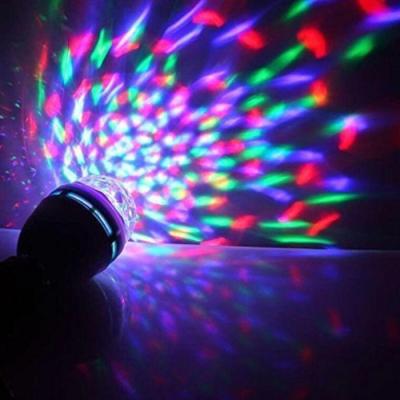 China Full Color Rotating Birthday Party And Club Multi Bar Crystal Stage Light For Disco Parties Lamp LED Strobe Bulb for sale