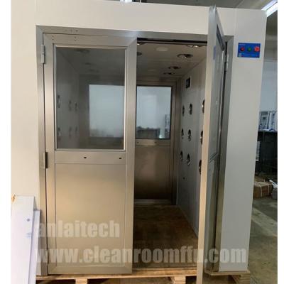 China Manual swing door cargo air shower or automatically swing door Material air shower china for sale