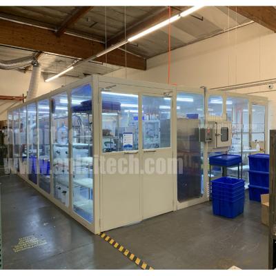 China Sitio limpio modular limpio de junta fácil del sitio ISO8 de la clase 10K en venta