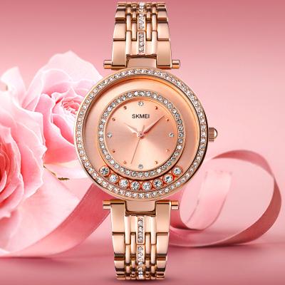 China 1740 Waterproof Elegant Ladies Watches SKMEI OEM Women Quartz Watches for sale