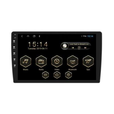 China Universal 10.1 Inch Touch Screen Din Touch Screen DVD Player Car Radio Rotating Android Car Stereo GPS for sale