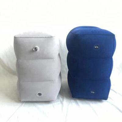 China Inflatable Portable Height-Adjustable Inflatable Leg Rest Pillow for sale