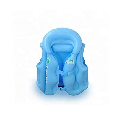 China Indoor& Outdoor Custom Hot Sale Kids Inflatable Swimwear Vest Children Floating Life Jacket for sale