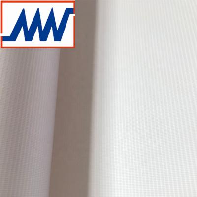 China PVC coated mesh for outdoor cable digital printing wind-resistant advertising banner with or without white coating / 1000D /9*9/12*18 NF530-580gsm-d197 for sale