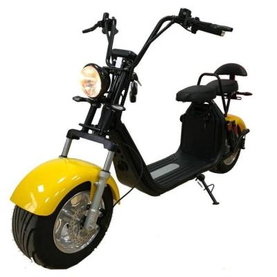 China LT HR2-2 Unisex Electric Scooter ElectricHarley Citycoco LCD Double Suspension Big Wheels Wide Ride Green City Electric Bike 2000w for sale