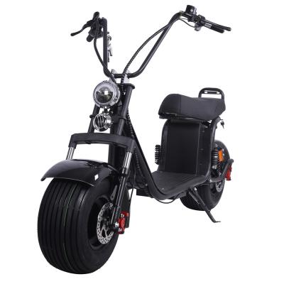 China 2021 cheap unisex off road fat scooter 1000W 2 wheels powerful electric motorcycle adult electric bicycle citycoco for sale