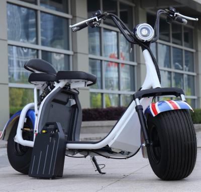 China Customized logo EEC COC fat tire 1000w 2000w fat gogoro city scooter 60v unisex electric scooter with removable battery for sale