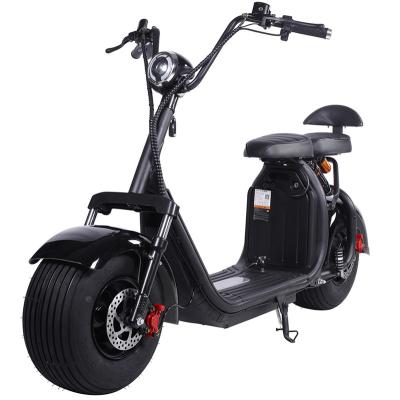 China Lingte X7 Tires Citycoco 60V 1500W 12A Dismountable Adults 2 Dual Factory Price Unisex Big Battery Seats Electric Citycoco Golf Scooter for sale