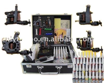 China 4 professional guns 40 bottles 5 ml inks tattoo kit RD-911-10 for sale