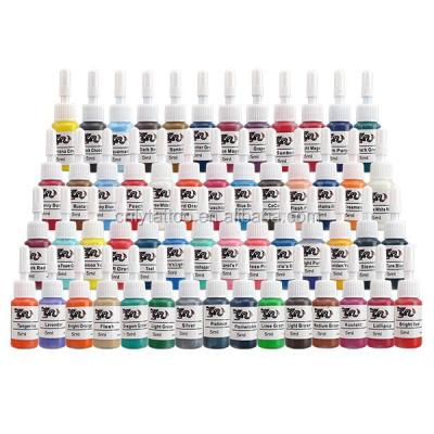 China 54 Colors 5ml Tattoo Inks Tattoo Kit With Case LY-TK221 for sale