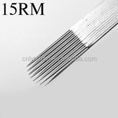 China Permanent Professional Sterilized Tattoo Needle On Bar 15M1 for sale