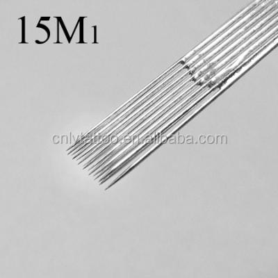 China Permanent Professional Sterilized Tattoo Needle On Bar 15M1 for sale