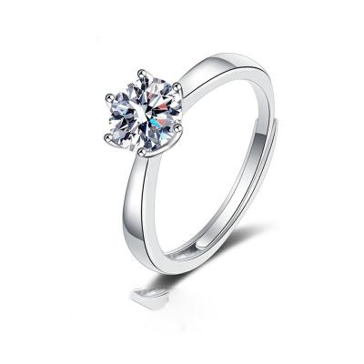 China OEM service diamond star ring 2 carat diamond ring prices CLASSIC moissanite diamond ring for men for sale