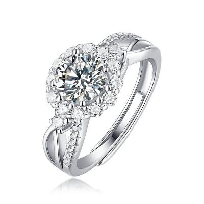 China CLASSIC Reliable Performance Lab Created Rough Diamond For Her Wedding And Engagement Ring Real Diamond Ring for sale