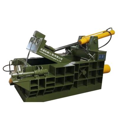 China Steel Horizontal Hydraulic Carton Box Baling Press / Scrap Paper Baler Waste Cardboard Baler Machine for sale