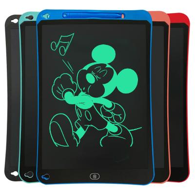 China Digital Kids Writing Board Self-adhesive Hot Colorful LCD Writing Tablet LCD Drawing Graphics Tablet 15 Inch for sale