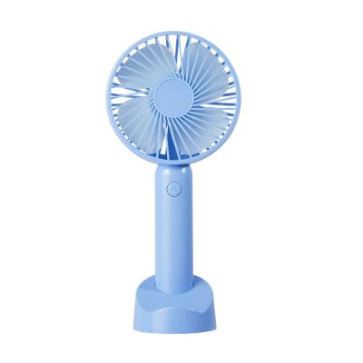 China New High Efficiency USB Fan Portable Mini Standing Rechargeable USB Fan Portable Custom Powerful Fan for sale