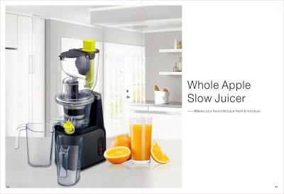 China NEW Big/Wide Mouth AC induction motor slow juicer compare to NUC Hurom Kuving BPA FREE GK-AMR555 for sale