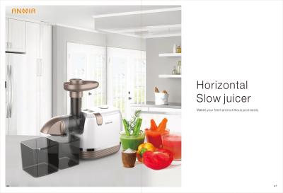 China NEW Tigress Slow Juicer Horizontal Wheatgrass Juicer Extractor Vegetable Pomegranate Juicer GK-AMR509 for sale