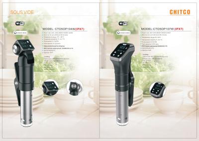 China Sous Vide Immersion Circulator and  Slow Cooker GK-P107W for sale