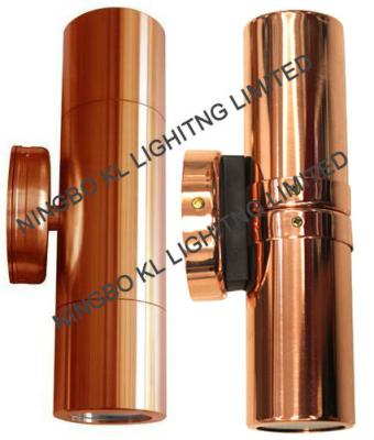 China Modern Through Wall Waterproof Copper Light for sale