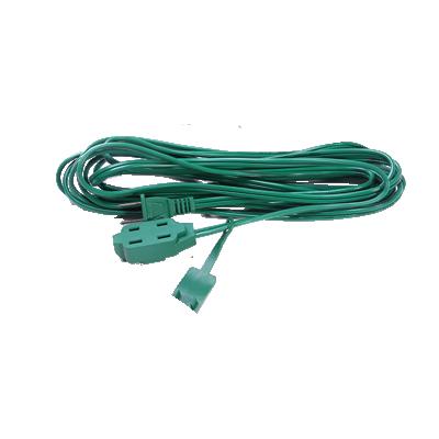 China Residential/Multi-Purpose Factory Outlet Hot Sale 6ft Long 3 Outlet With Flat 2 Pin Electric Plug Indoor Mains Cord And Extension Cord for sale