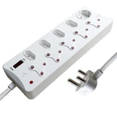 China Residential / Multi-Purpose Popular Product Household South African Multiple Power Sockets Multifunctional Electrical Strip for sale