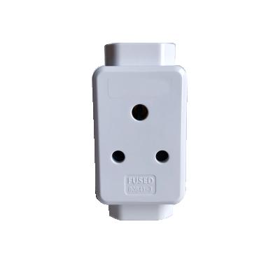 China Hot Selling Residential/Multipurpose 250V UK AC Plug To 3 South Africa Electrical Outlet Outlet With 13A Fused BS Travel Plug Adapter for sale