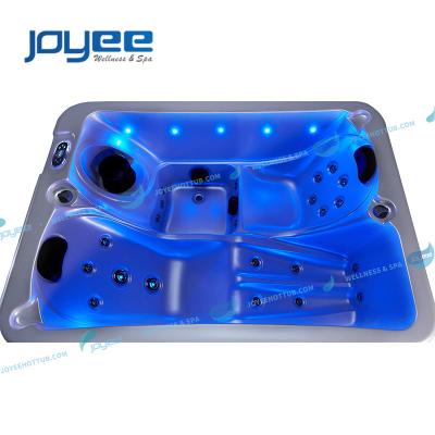 China JOYEE Balboa Hot Tub System Japan Massage Tub 2 People SPA Modern Hydraulic Sexy Whirlpool Bathtub Freestanding Hot Tub for sale