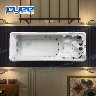 China 5.8m Rectangular Swimming Pool Computer Control JOYEE Spa 4 People Spa Swimming Pool USA Balboa Piscina Outdoor Swimming Training Whirlpool Spas for sale