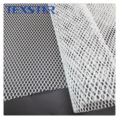 China Sustainably Breathable Hard Netting Tulle Fabric For Supporting Wedding Dress for sale