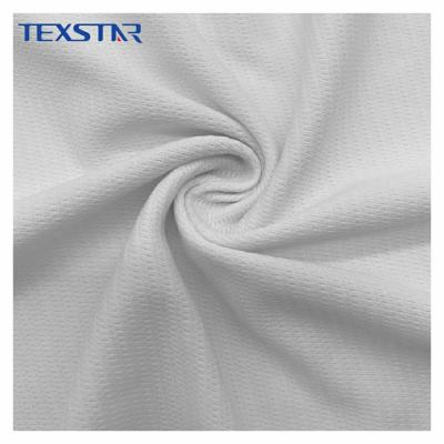 China Stain Resistant Hot Sale Polyester Interlock Pique Knit Fabric For Sportswear for sale