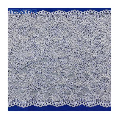 China Elastic high quality decorative border edge lace trim fabric for lingerie for sale