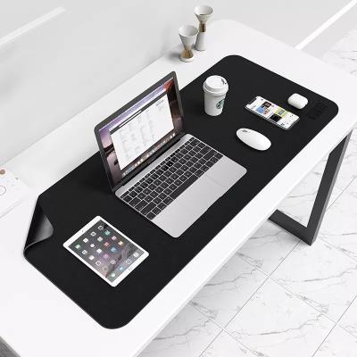 China 80*40cm Anti-Slip Extended PU Leather Gaming Double Case Protector Waterproof Durable Large Mouse Pad For Office/Home/Computer for sale