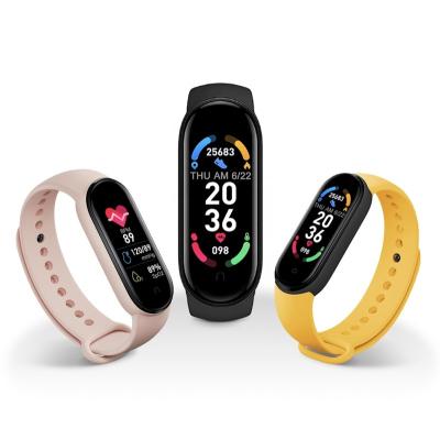 China Wifi M6 Smart Wristband Watch Fitness Tracker Blood Pressure Heart Rate Blood Pressure Monitor Waterproof Sports Watch for sale