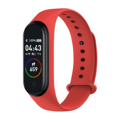 China Wifi Fashion M4 M6 Fitness Watchband Smart Heart Rate Micro Band Smart Watches for sale