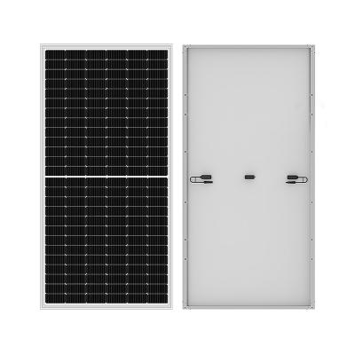 China Hot Selling High Quality Solar Panel Solar Panels 600W Solar System Solar Pile Best For Home System 182mmx182mm for sale