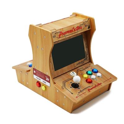 China Wood Pandora Box 2022 DX special version 5000 in 1 mini wooden arcade bartop 10 inch dual screen can save game 3D game 3P 4P tekken for sale