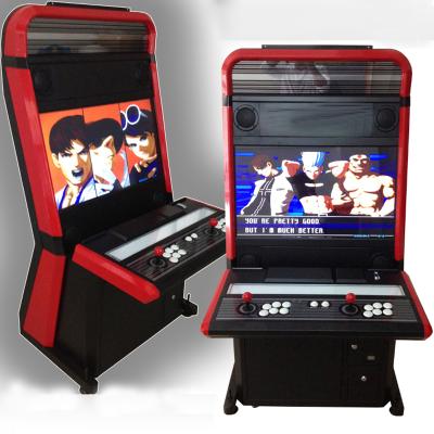 China Metal Cabinet Visual Machine Arcade Game Machine Pandora 3D Dual Joystick Game Fighting Machine For 4 Players for sale