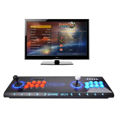 China Professional Classic Game Wheel Steering Family Video Games Pandora 3D Game Console With 8000 Multi Games In 1 Board for sale