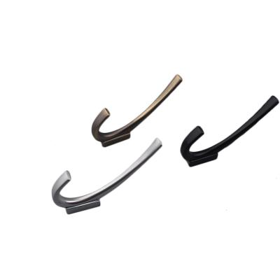 China Good Quality Durable Waterproof Wall Cloth Coat Hooks Zinc Alloy Removable Hook For Office for sale