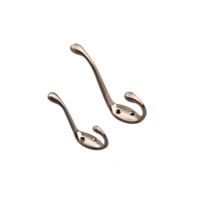 China Sustainable coat hooks rack zinc alloy hooks and rails fabric hooks support made in china for sale